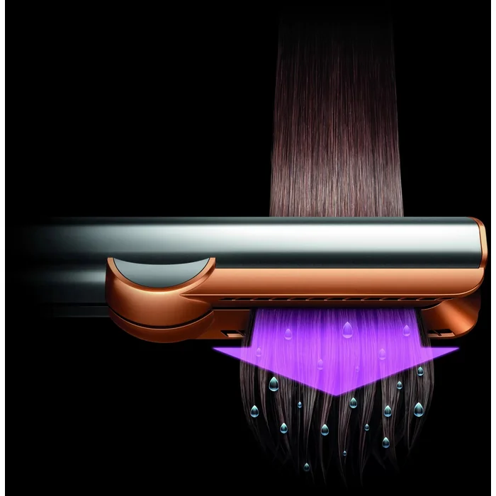 Matu taisnotāji Dyson HT01 Airstrait Nickel/Cooper